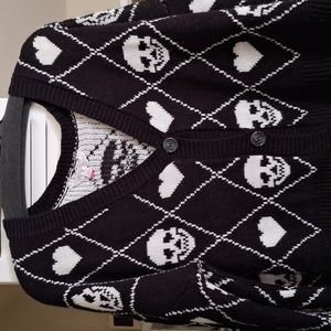 Skulls and Hearts sweater